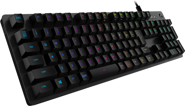 Logitech G512 Logitech Table Pad Logitech G512 (red - Logitech G413 Wired Keyboard - Carbon (800x800), Png Download