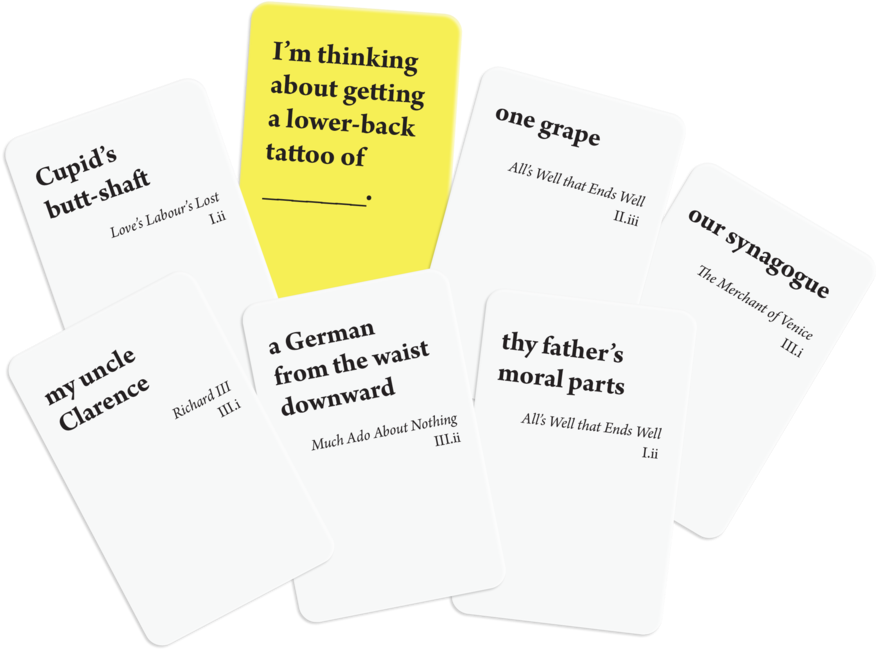 Bards Dispense Profanity - Bards Dispense Profanity Cards (908x1024), Png Download