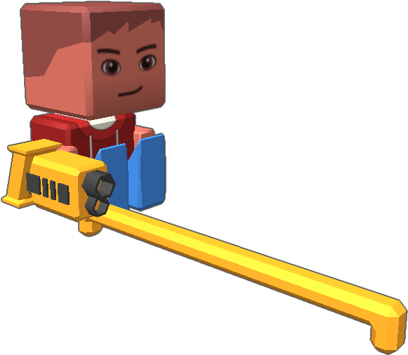 Hey Its Cheap So I Made Like A Real Taser In Real Life - Cartoon (768x768), Png Download