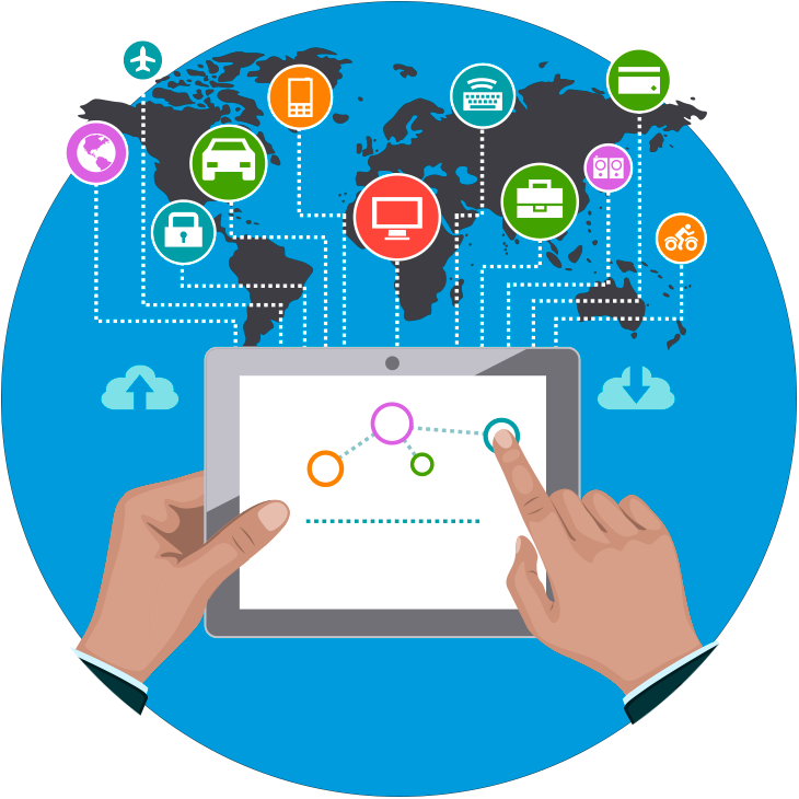 Tecnologias Png - Black Circle (730x730), Png Download