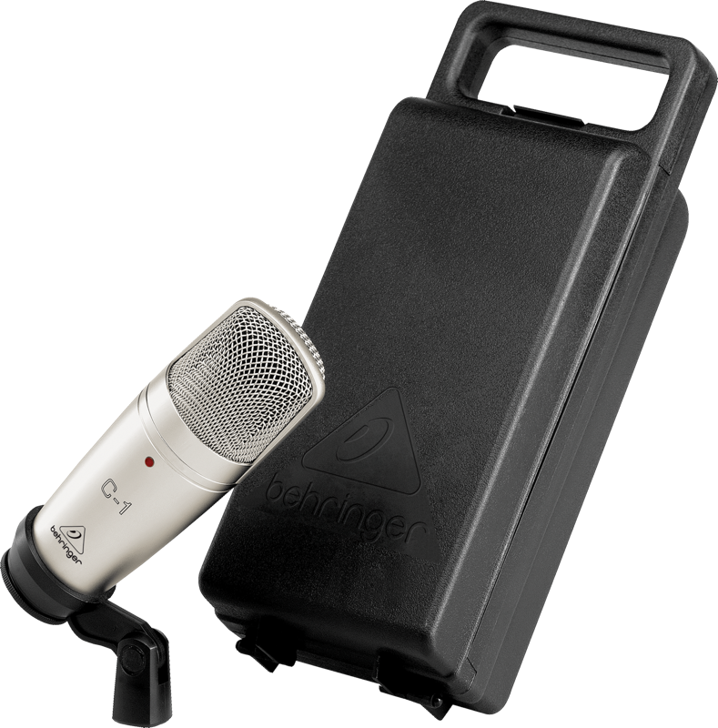 C-1 P0226 Set Xl - Behringer C-1 Studio Condenser Microphone (789x800), Png Download