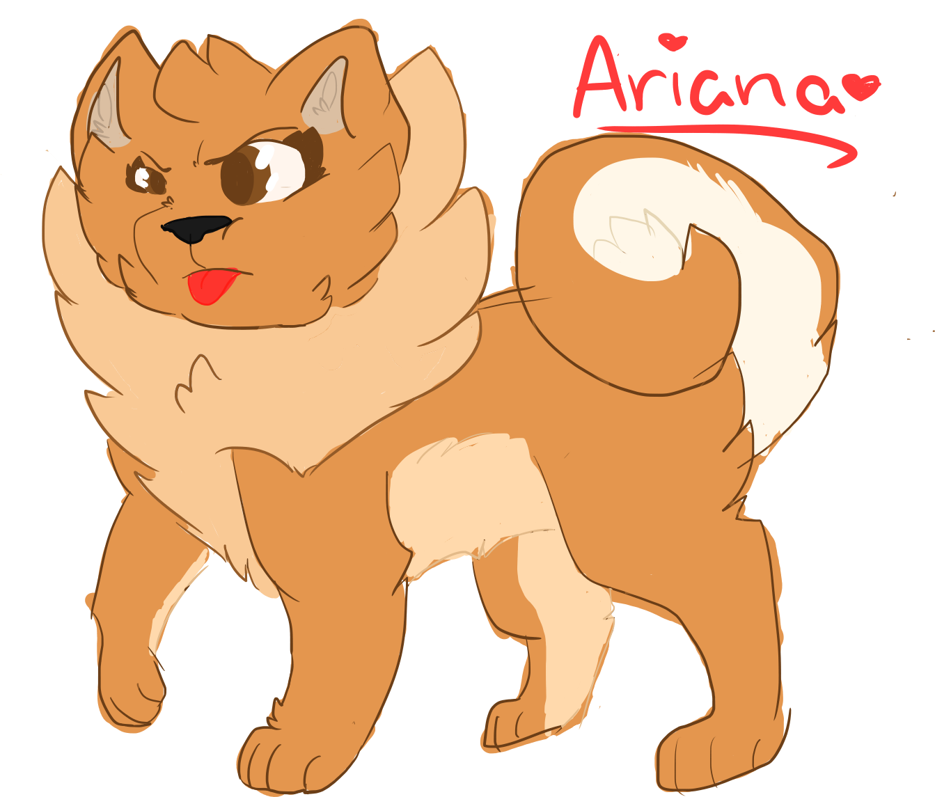 Arianathe'lilpomeranian - Cat Yawns (1600x1200), Png Download