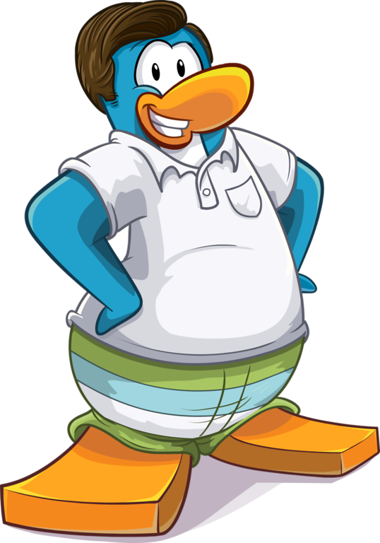 Teen Beach Movie Tanner - Teen Beach Movie Club Penguin (538x768), Png Download