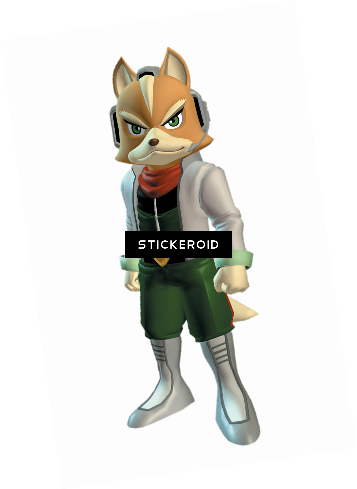Artistic Fox - Star Fox Command (1201x1646), Png Download