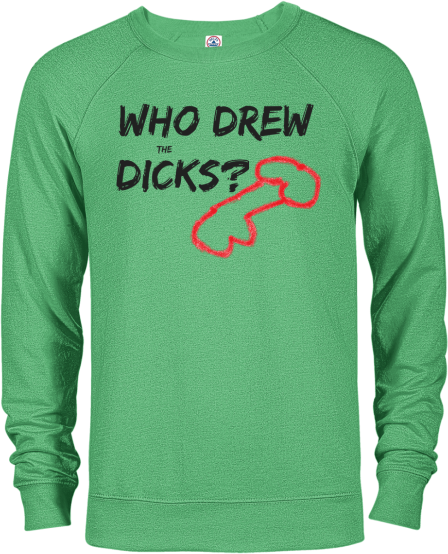 Who Drew The Dicks Unisex French Terry Crew Neck - Nas Illmatic Terry Crew (1155x1155), Png Download