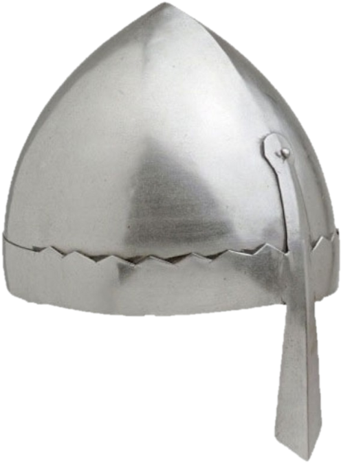 Basic Conical Roman Soldier Helmet, Roman Helmet, Medieval - Norman Medieval Helmet Replica (600x714), Png Download