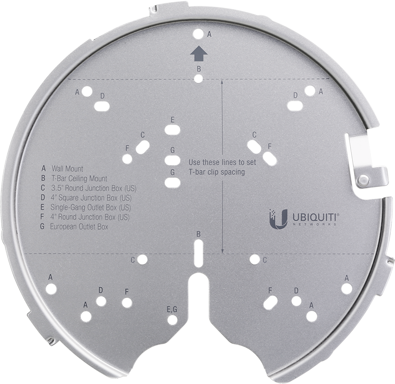 Unifi Professional Mounting System - Ubiquiti Ac Pro Mounting Bracket (800x800), Png Download
