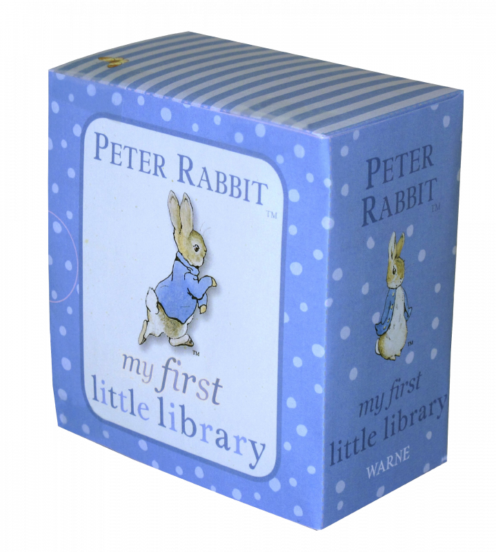 Peter Rabbit My First Little Library (719x800), Png Download