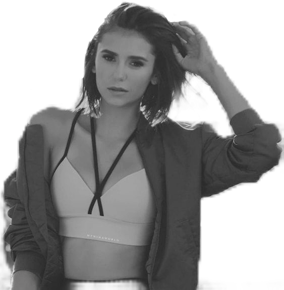Nina Dobrev (563x575), Png Download