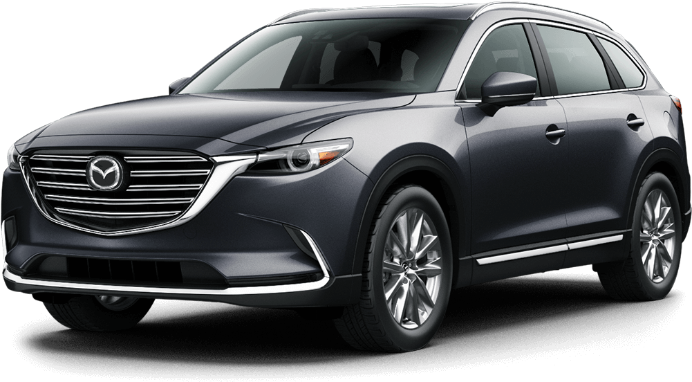 2017 Mazda Cx9 Crossover Suv Reviews, Product Research, - Mazda Cx 9 2016 Black (1000x575), Png Download