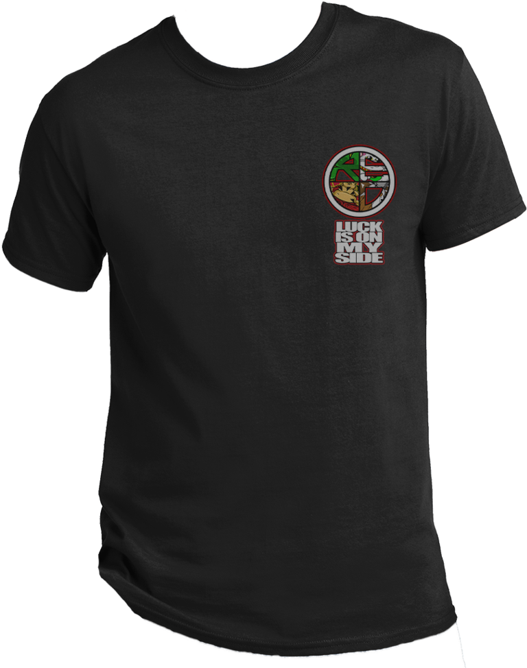 Lucky Neko Mens Tee - Shirt (1024x1024), Png Download