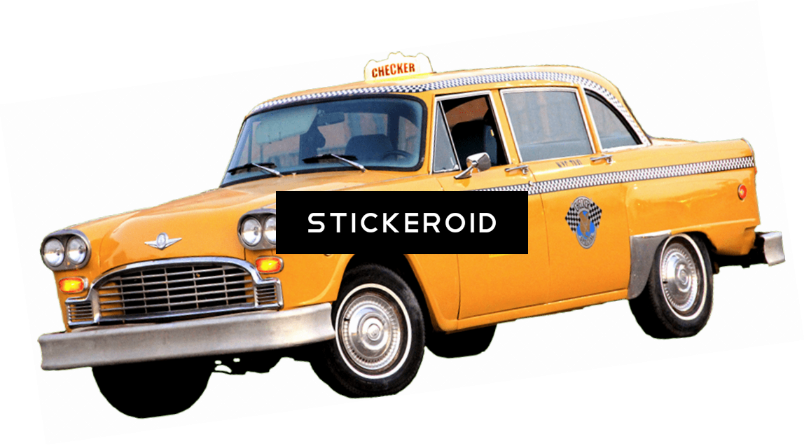 Yellow Taxi - Checker Marathon (1148x637), Png Download