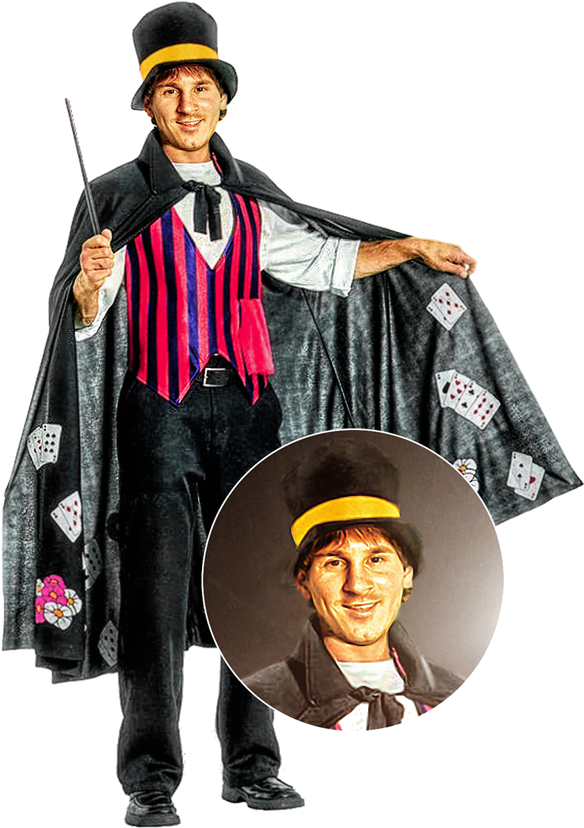 Messi Began Playing Football At A Young Age And Was - Magician For Kids (1200x1200), Png Download