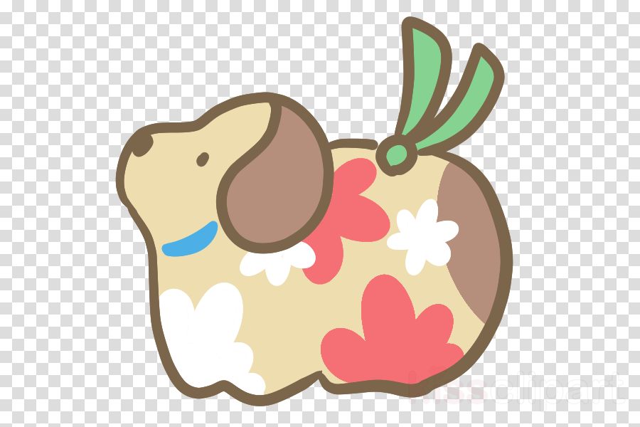 Japanese New Year Shiba Inu Maltese Dog Rabbit (900x600), Png Download