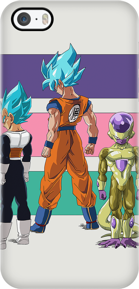 Super Saiyan Goku Vegeta Frieza Iphone 5, 5s, 6, 6s, - Dragon Ball Super (1024x1024), Png Download
