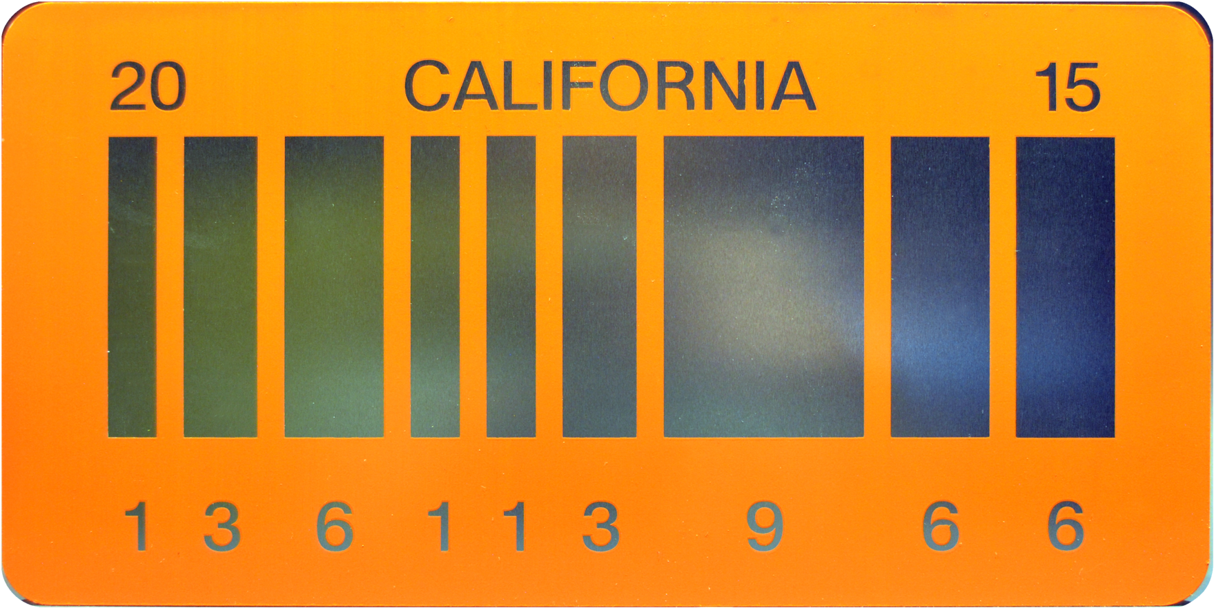 Delorean Time Machine - Back To The Future 2015 License Plate (2048x1170), Png Download