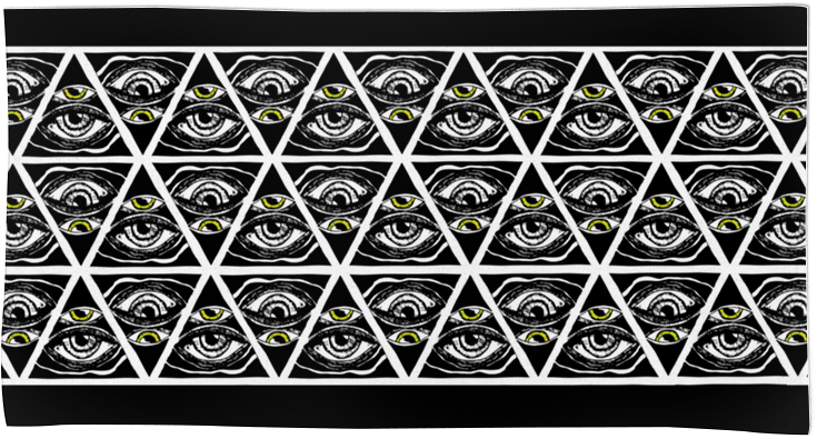 Toalha Estamos De Olho - Illuminati (800x800), Png Download