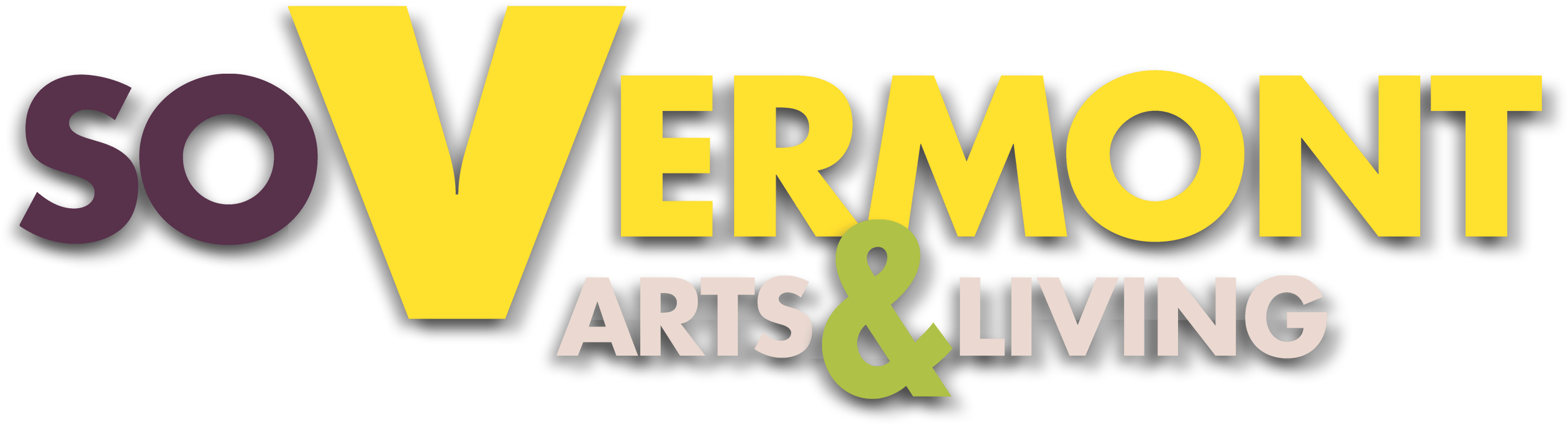 Vermont Arts & Living - Vermont (2540x698), Png Download