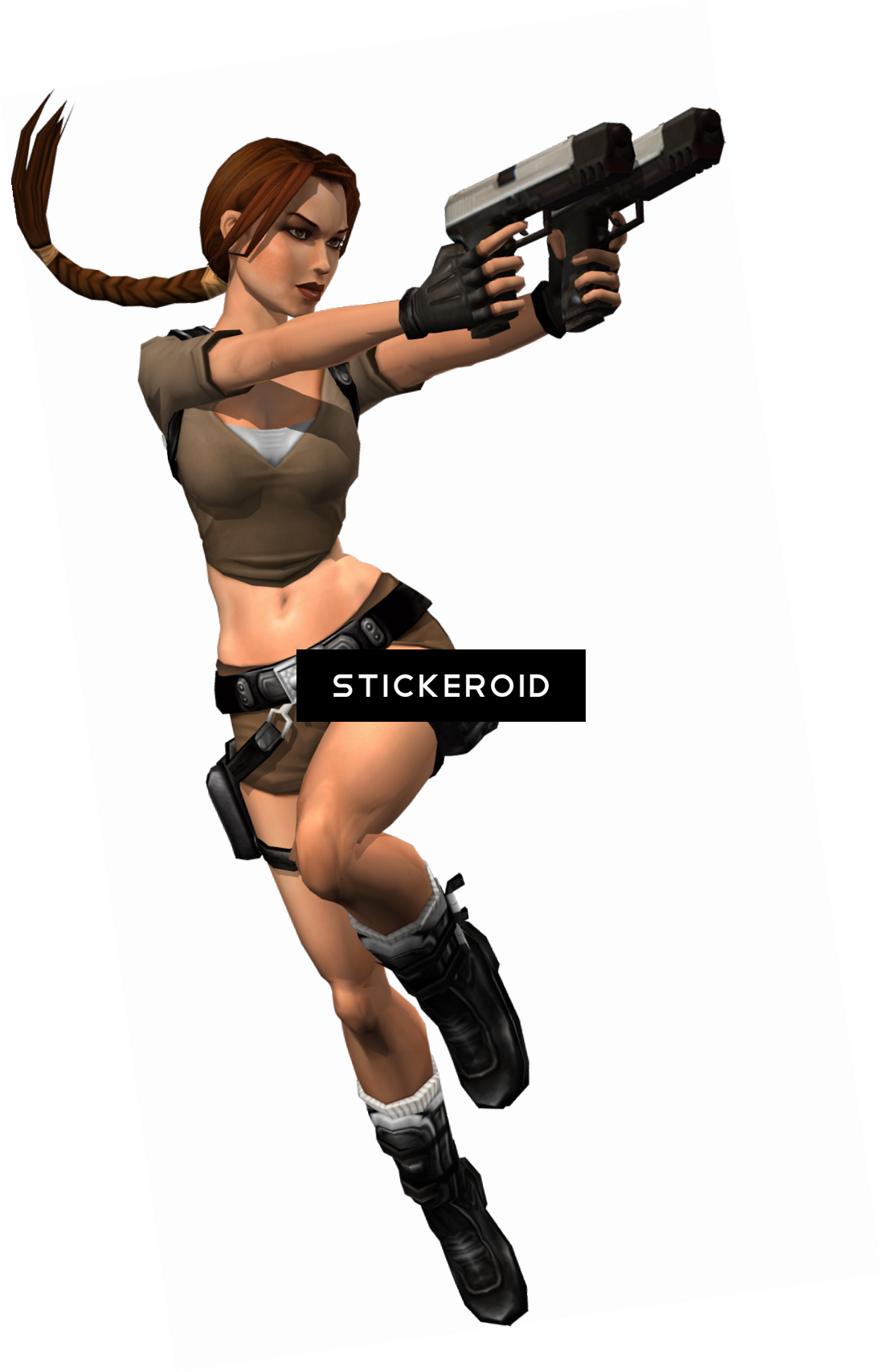 Lara Croft Actors Heroes - Lara Croft (1099x1707), Png Download