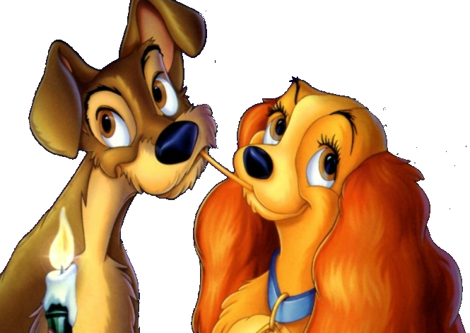 La Dodgers Logo Png - Lady & The Tramp (1955) Dvd (665x471), Png Download