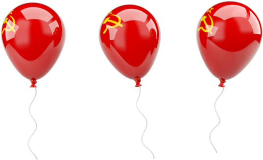Illustration Of Flag Of Soviet Union - Pakistan Balloon (640x480), Png Download