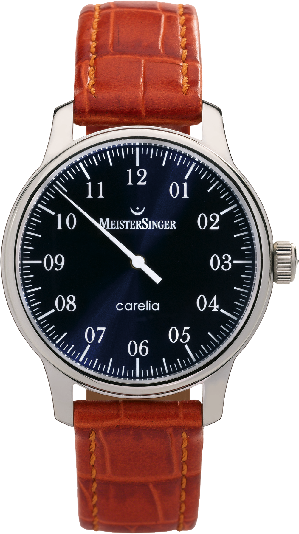 Meistersinger Men's Pangaea Watch - Blue (1192x1807), Png Download