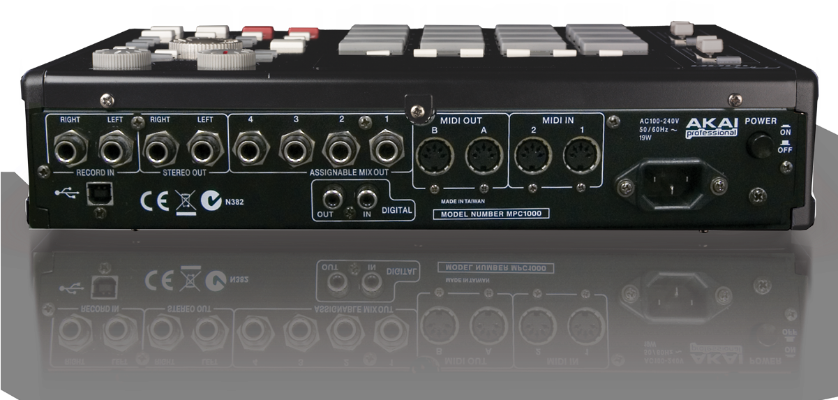 Akai Professional Iconic Music Production Gear - Akai Mpc 1000 (1200x750), Png Download