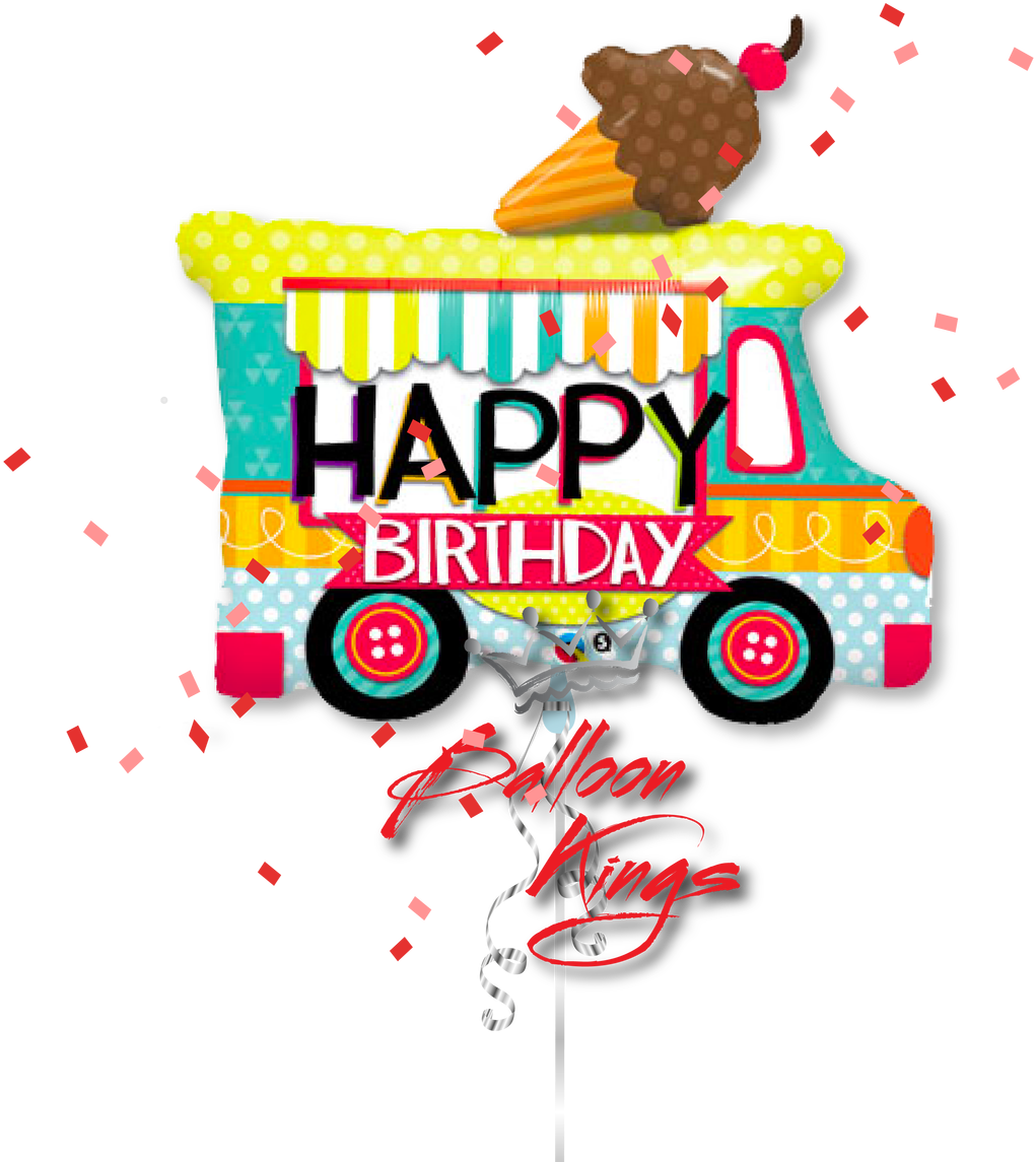 Happy Birthday Ice Cream Truck - Happy Birthday Ice Cream Meme (1280x1280), Png Download