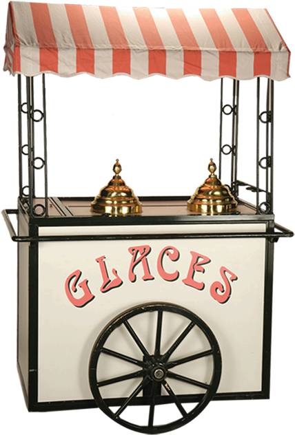 Refrigerated Ice Cream Trolley - Carrito De Helados Png (700x700), Png Download