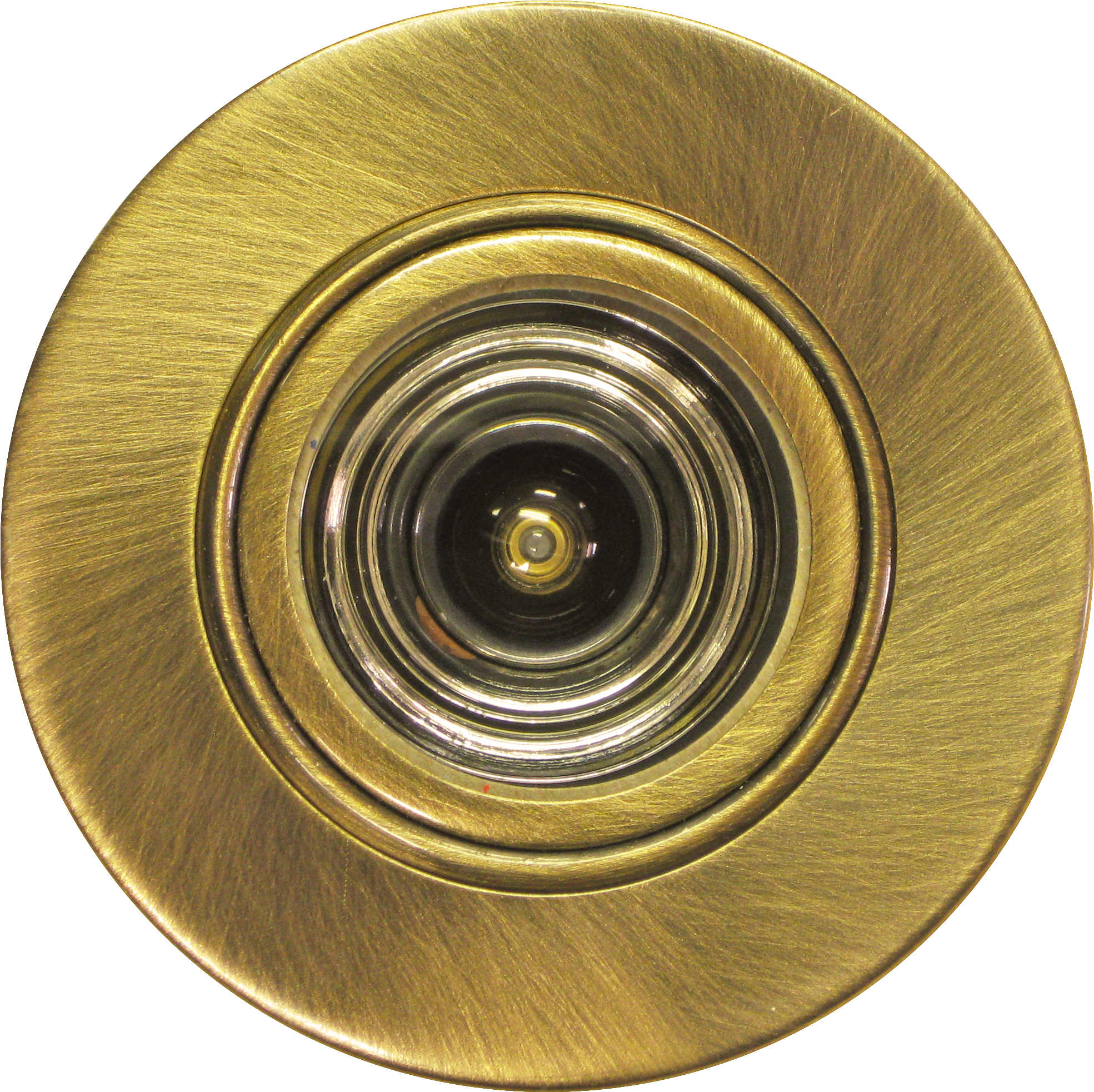 Peek-o - Antique Brass - Door (2028x2040), Png Download