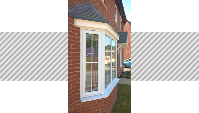 Bay Window Roof - Sash Window (809x460), Png Download