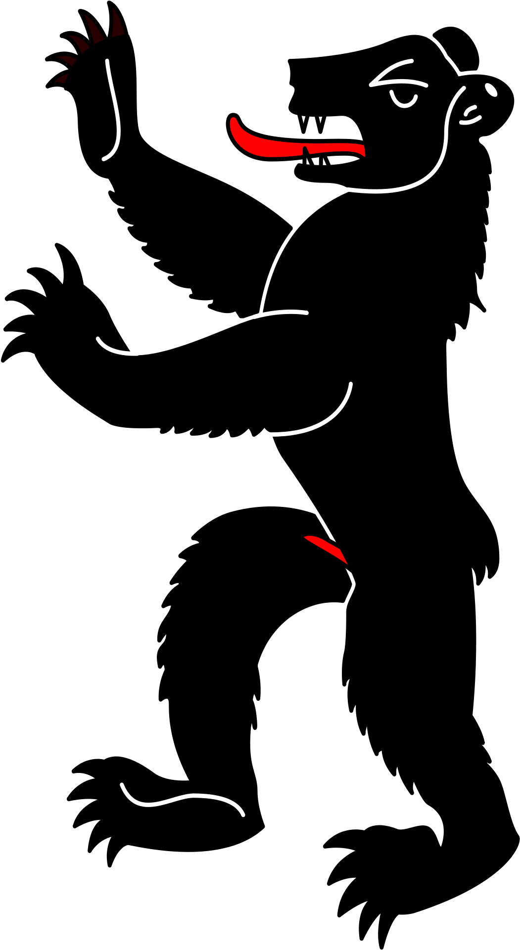 Clipart Transparent Stock Ape Clipart Svg - Canton Appenzell Rhodes Extérieures (2000x2200), Png Download