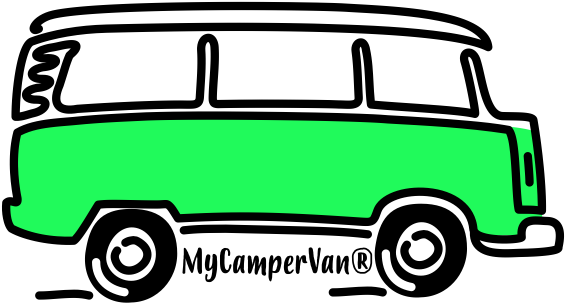 Wall Clock - Campervan (591x591), Png Download