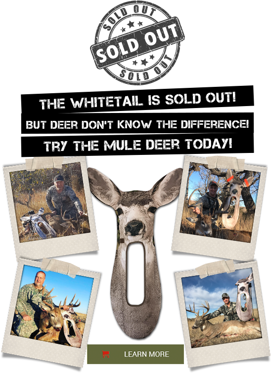 Whitetail Deer Stalker Decoy (563x769), Png Download