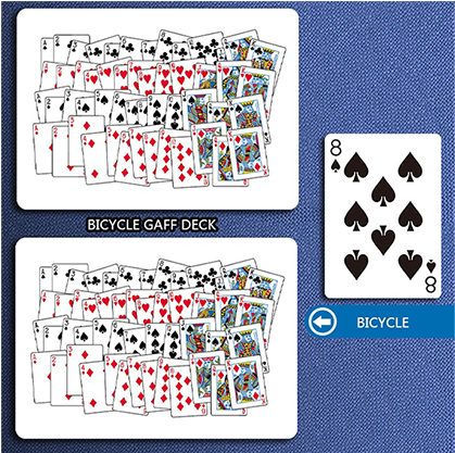 Bicycle Gaff Rider Back Playing Cards By Bocopo - Playing Card (740x416), Png Download