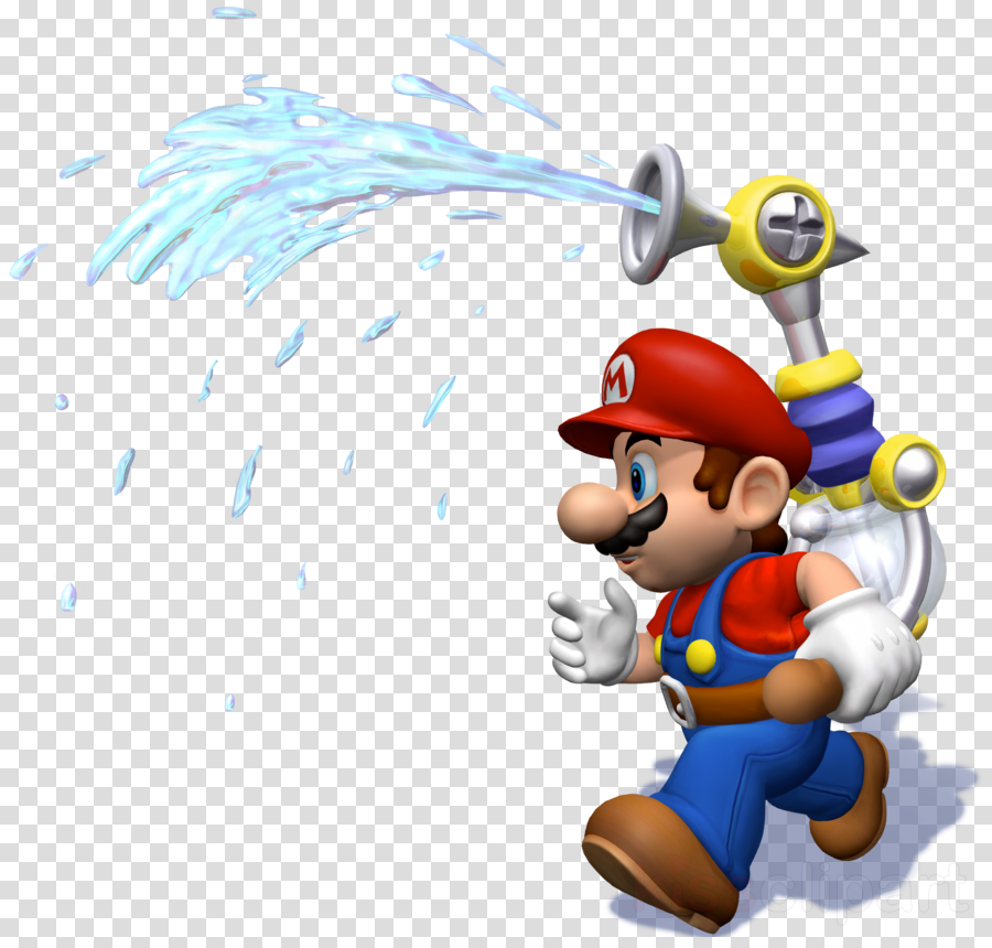 Super Mario Sunshine Mario Clipart Super Mario Sunshine - Super Mario Sunshine Png (900x860), Png Download
