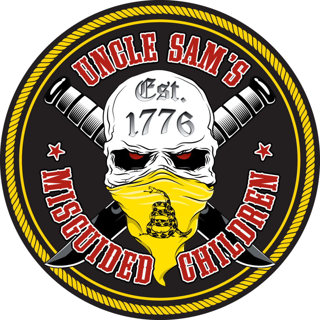 Don't Tread On Me Official Decal/sticker - Uncle Sam's Misguided Children Flag (1024x1024), Png Download