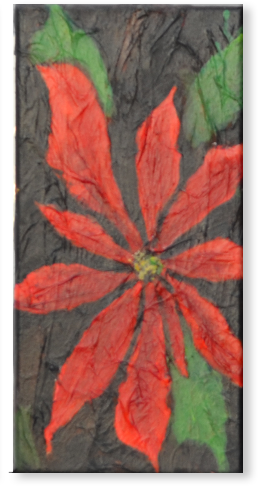 Poinsettia Collection - Painting (859x1682), Png Download