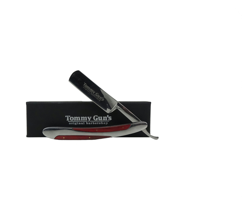 Tommy Gun's Shave Tommy Guns Straight Razor Handle - Calligraphy (1024x683), Png Download