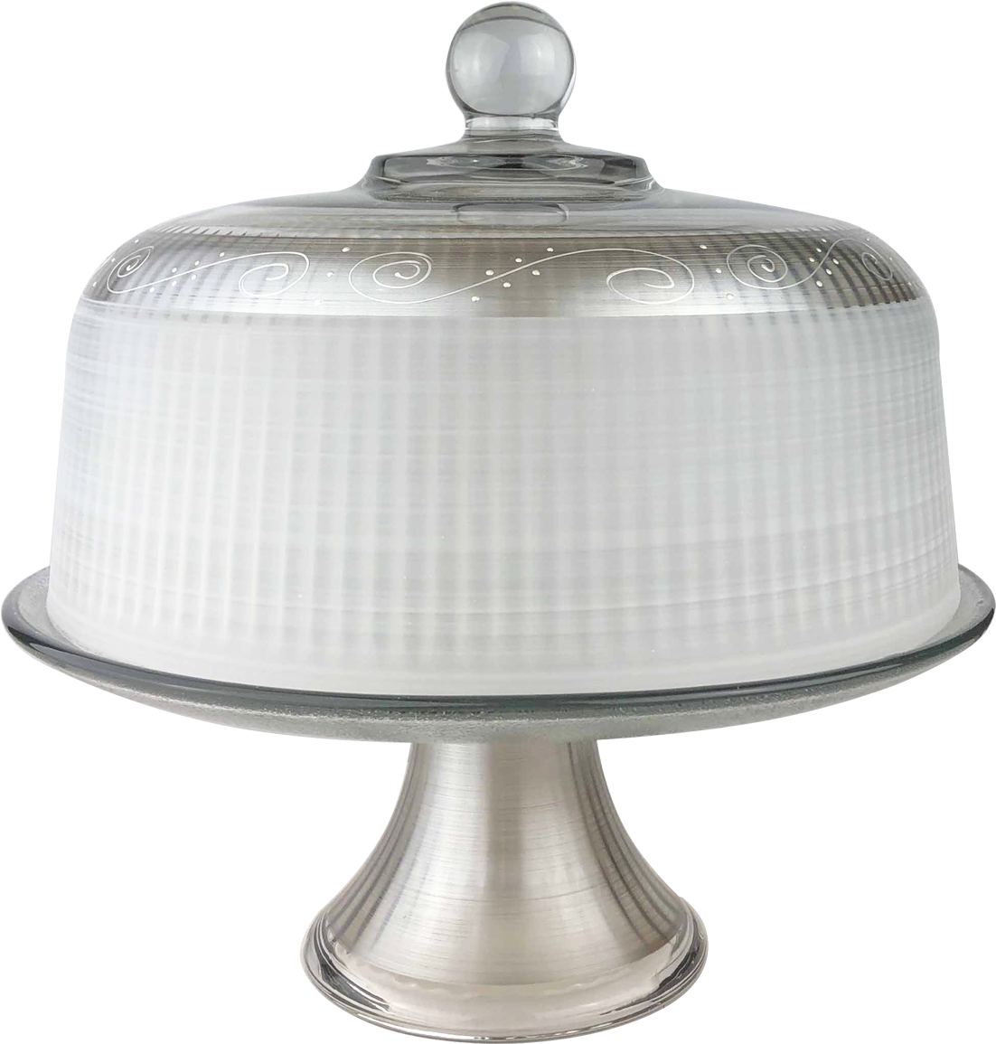 Heirloom Swirl Cake Dome - Cake Stand (1200x1200), Png Download