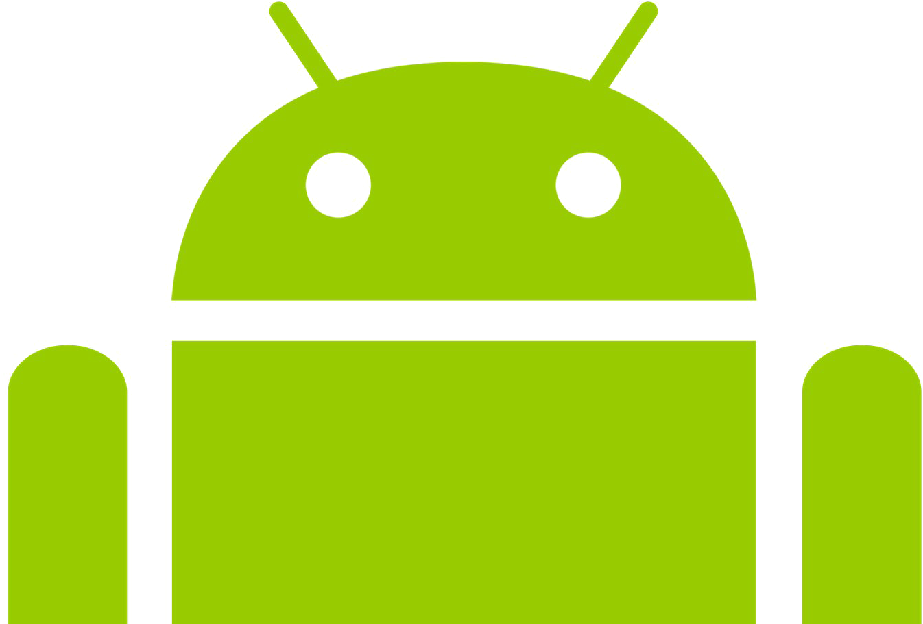 Android Download Transparent Png Image - Windows Apple Android (1493x910), Png Download