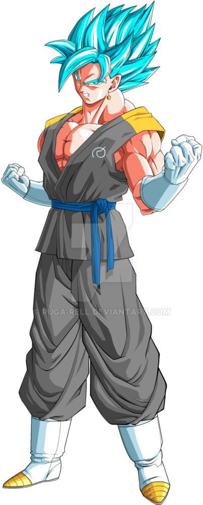 Thumb Image - Super Saiyan God Super Saiyan 3 Vegito (800x1000), Png Download