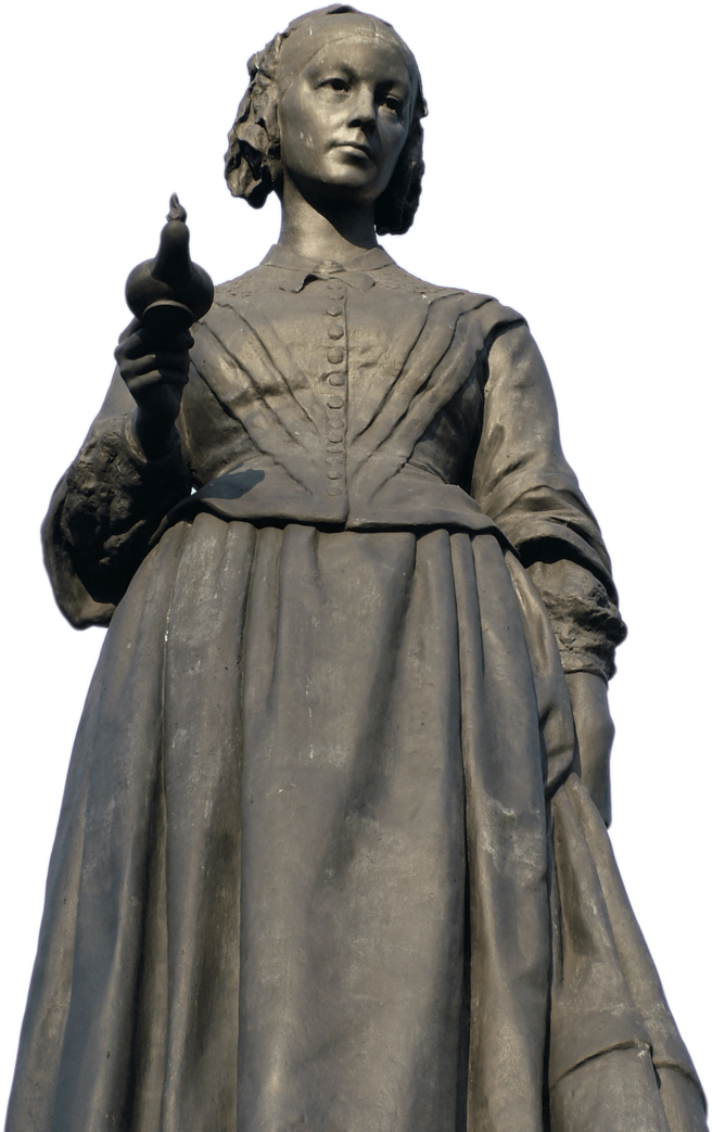Florence Nightingale Statue (800x1067), Png Download