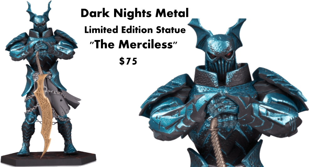 Also Available To Pre-order Now Is The Dark Nights - Dark Nights Metal Statue (1024x538), Png Download