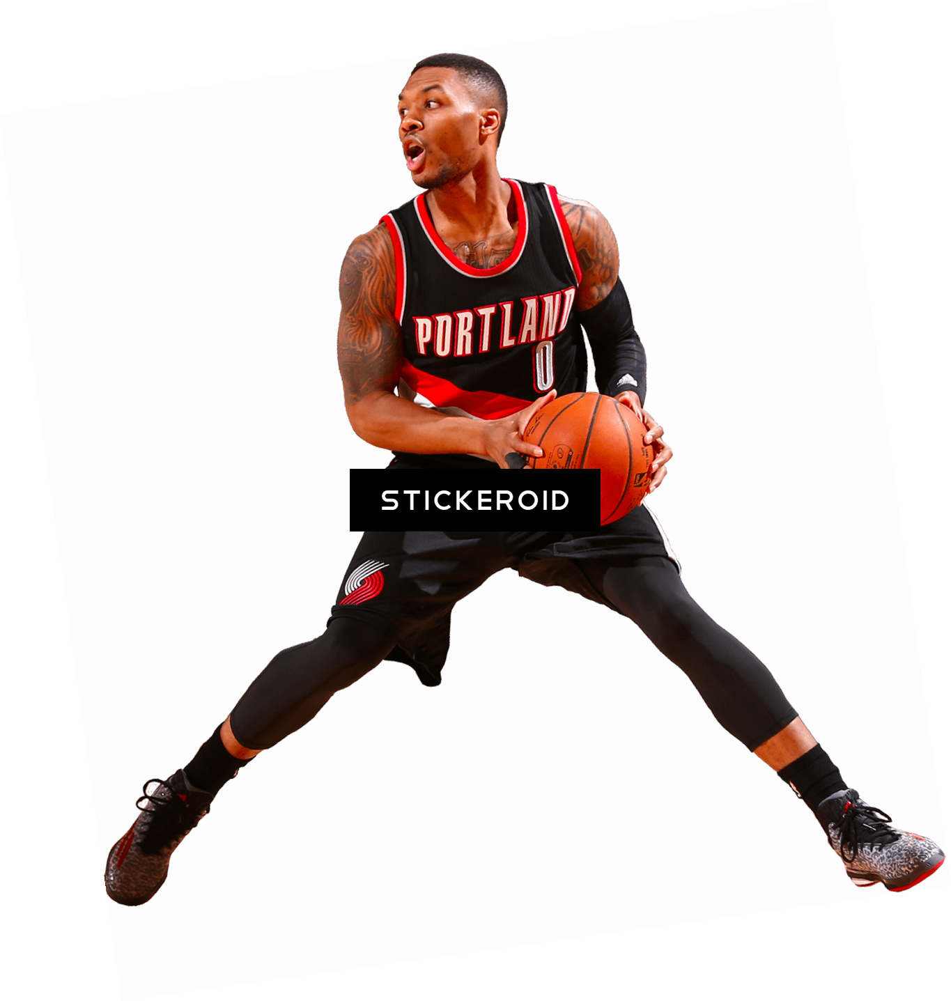 Damian Lillard Portland - Damian Lillard (1365x1437), Png Download