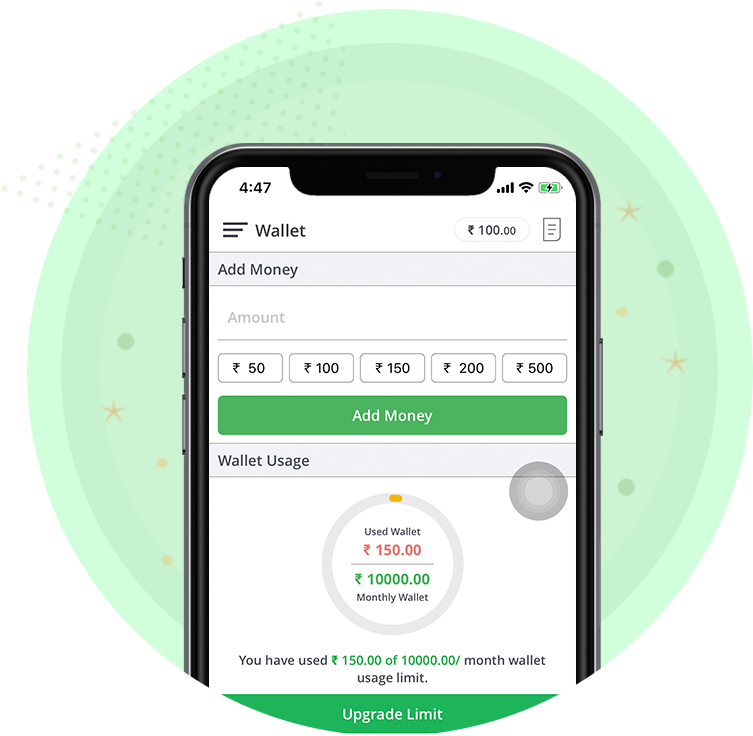 Add Money Wallet With Cubber - Electronic Bill Payment (800x800), Png Download