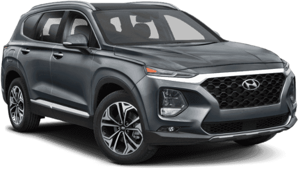 New 2019 Hyundai Santa Fe Limited - Toyota Tacoma Limited 2018 (640x480), Png Download