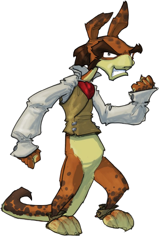 Count Veger Ottsel - Jak And Daxter Ottsel (525x772), Png Download