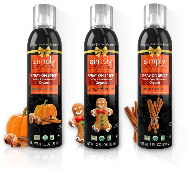 Simply Beyond Has Created A New Pumpkin Spice Spray - Simply Beyond - Organic Spray On Spice Gingerbread (667x620), Png Download
