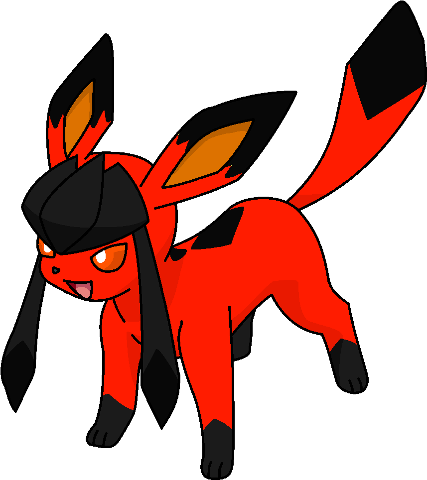 My Pokesona Feyire The Glaceon By Feyire The Glaceon - Cartoon (1000x1000), Png Download